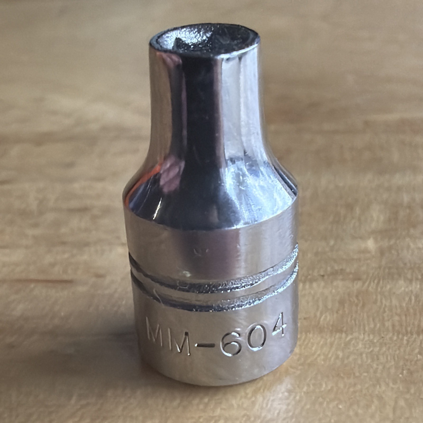 Vulcan x Williams Tools 4mm Shallow Socket 1/4″ Drive 6 Point MM-604 Vtg USA