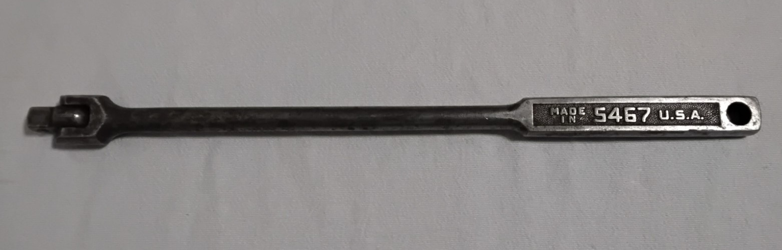 Vintage Plumb Plomb Plvmb 5467 USA 1/2″ Drive Breaker Bar 16 inch Pebble Finish