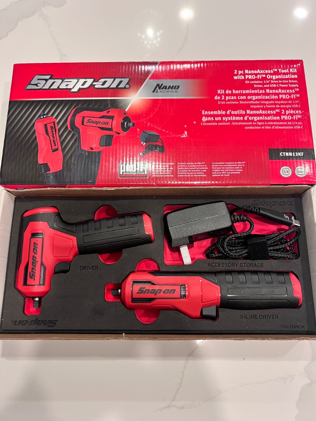 Snap-on NanoAxcess Power Tools 1/4 Compact precision tools