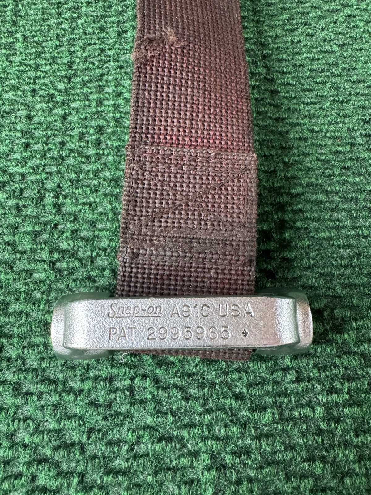 Snap On Tools Adjustable Red Strap Oil Filter Wrench Socket 1/2″ 3/8″ A91C