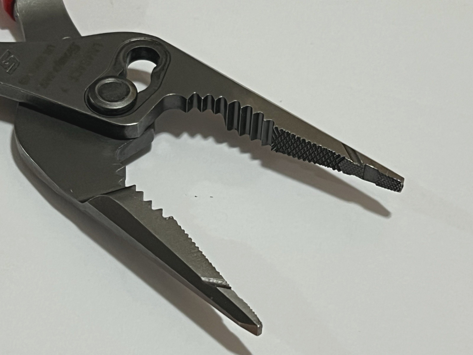Snap On LN46ACF Long Nose Slip Joint Soft Grip Pliers 7″ Long USA NICE