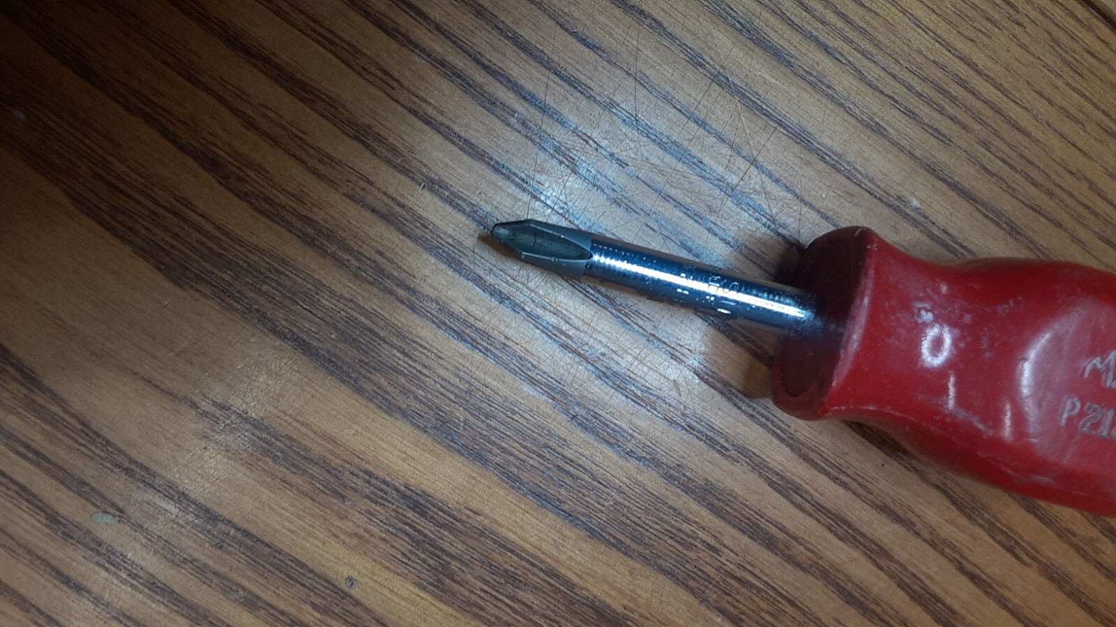 MAC TOOLS STUBY PHILLIPS SCREWDRIVER P212XA NICE RED