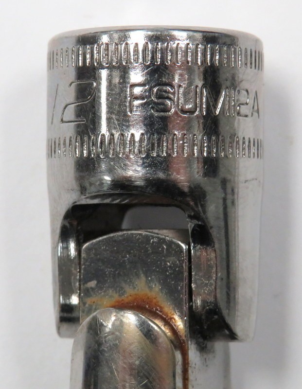 Snap-on 3/8″ Drive 12mm Universal Swivel Socket 6PT Point FSUM12A USA