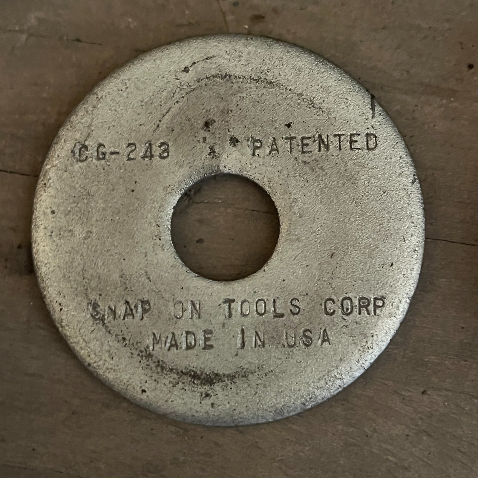 SNAP-ON GEAR BEARING PULLER CG-243 Plate Washer CG240