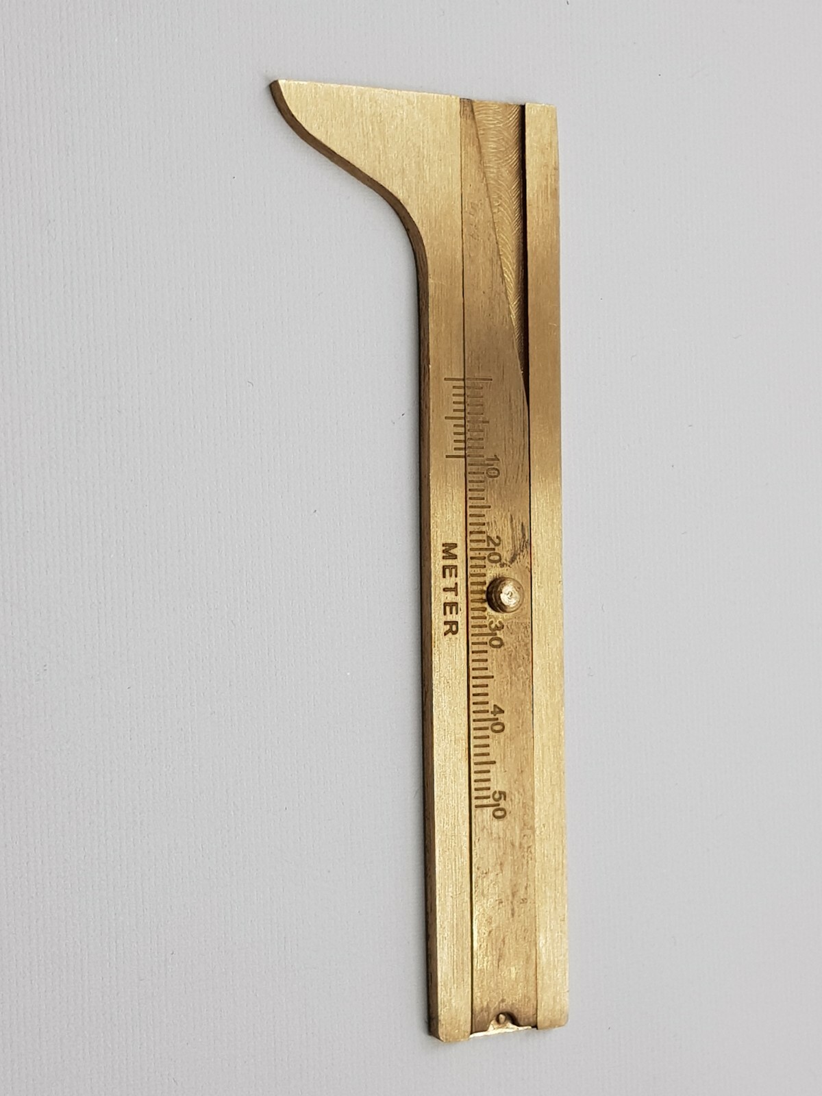 Super RARE Genuine Continental Brass Tyre Tred Gauge & 10 continental pens