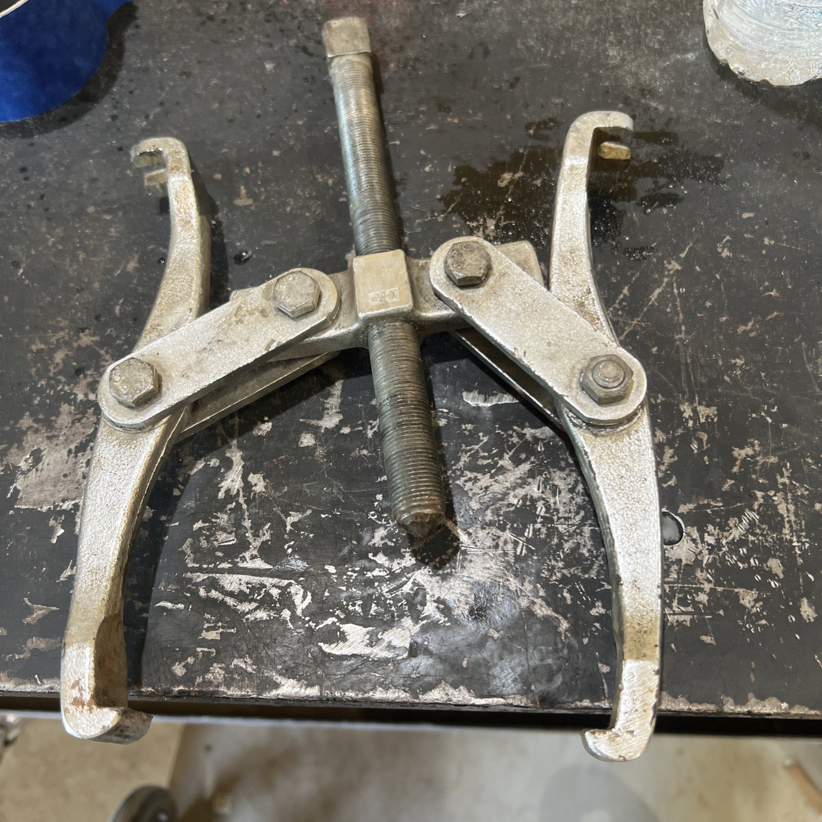 New Britain Tools P-140-D Vintage 2-Jaw Gear Puller Remover Reversible Tool USA