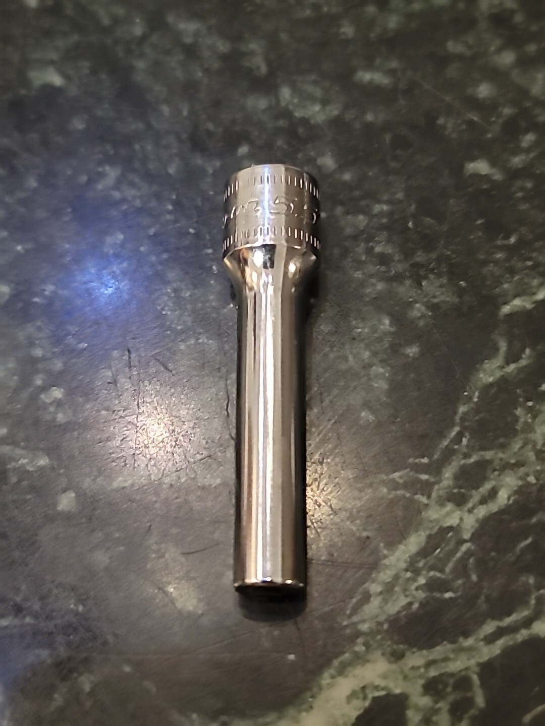 Snap-on stmm5.5 1/4 drive 5.5mm metric deep 6 point chrome socket