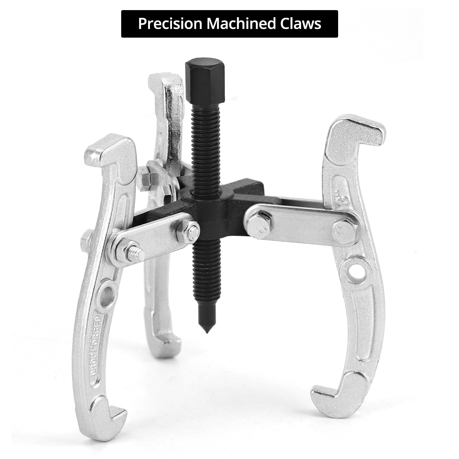 QWORK 3 Inch 3-Jaw Gear Puller, Drop-Forged Cr-V Steel, Heat-Treated,…