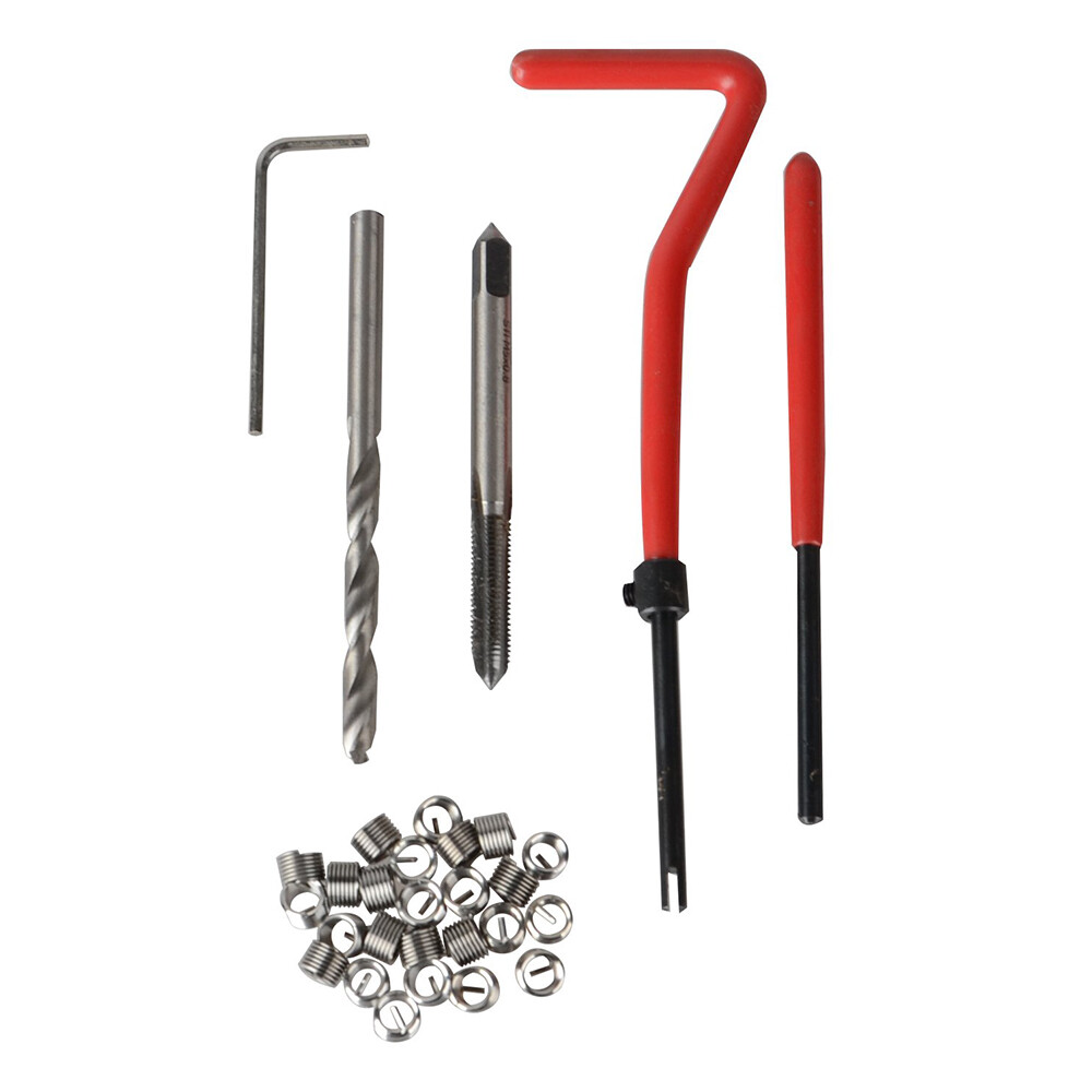 30Pcs Metric Thread Insert Kit M5 M6 M14 Car A9G7