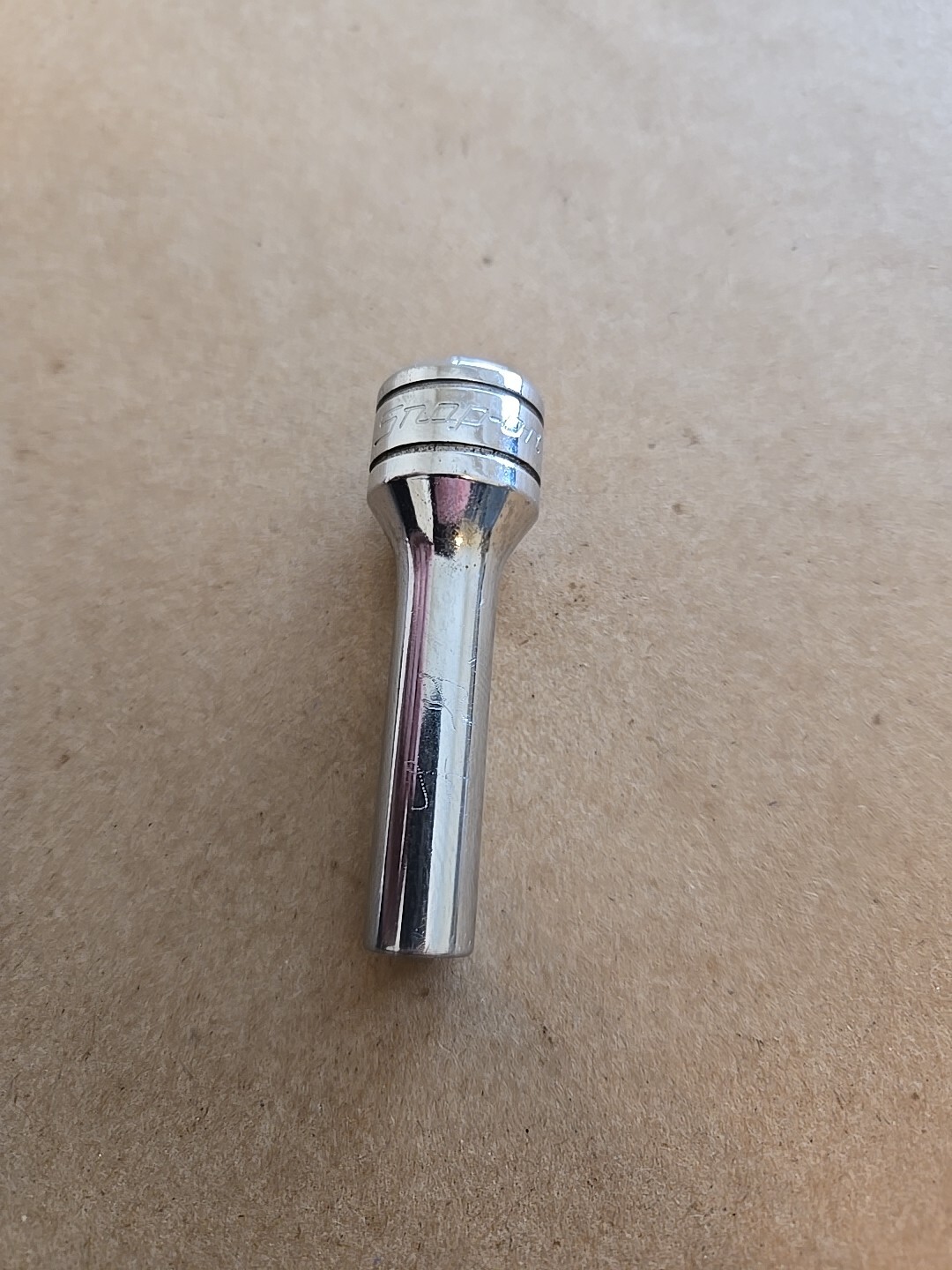 Snap On 3/8″ Drive 1/4″ 6PT Deep Chrome Socket SFS081