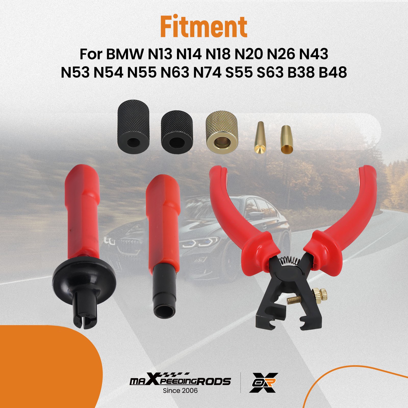 Fuel Injector Seal Remover Fitting Install Tool for BMW N13 N14 N18 N20 S55 S63