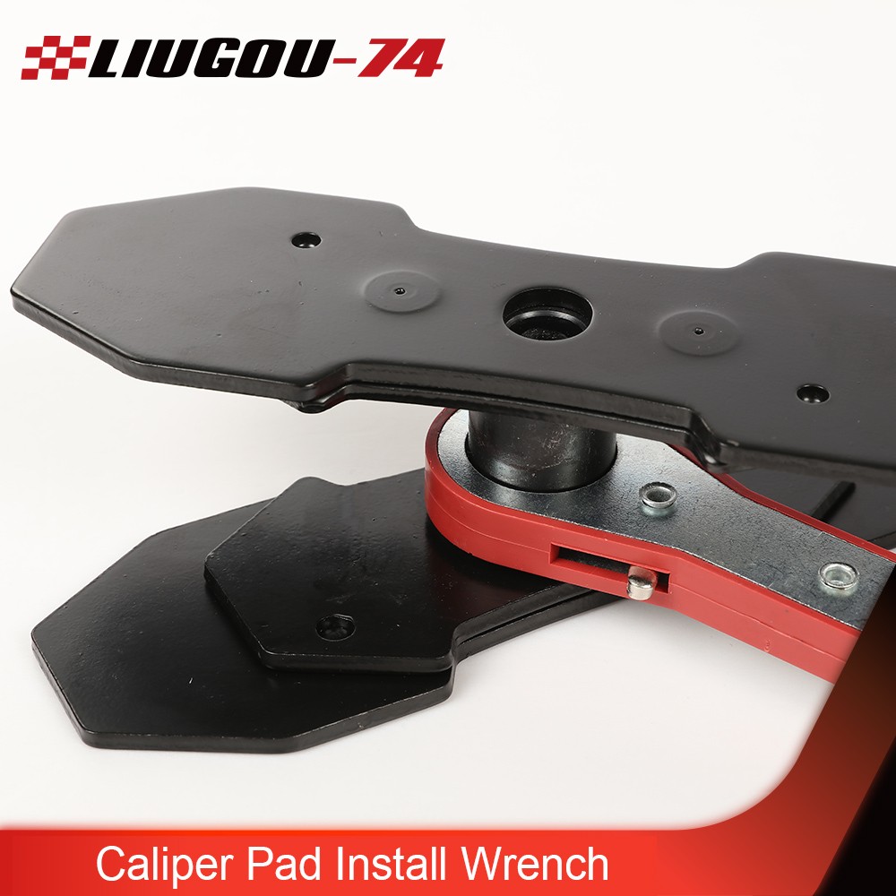 Ratcheting Brake Piston Spreader Wrench Caliper Pad Install Tool Press Ratchet