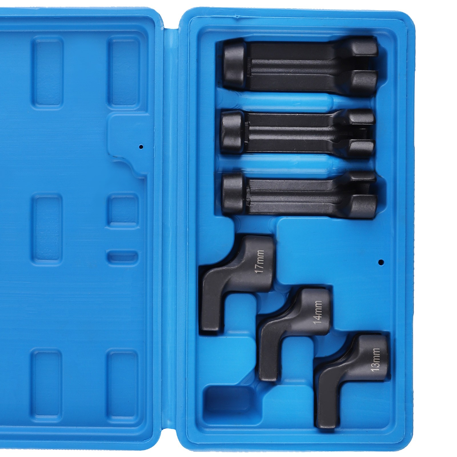 6pcs Egt Sensor Socket Set, Straight & Offset 13mm 14mm 17mm 3/8″ Drive