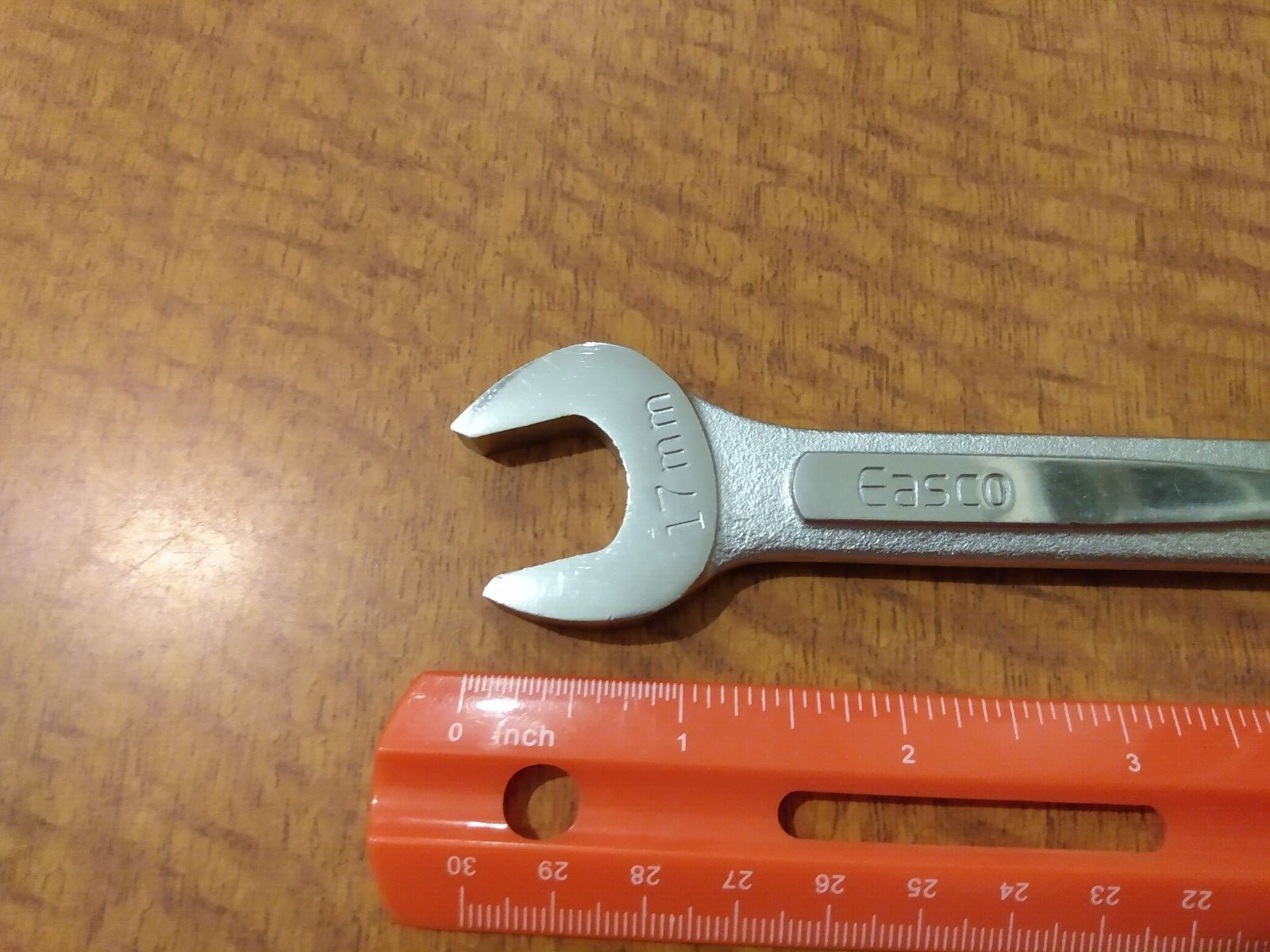 EASCO 17mm Combination Wrench 63617, New Old Stock, U.S.A.