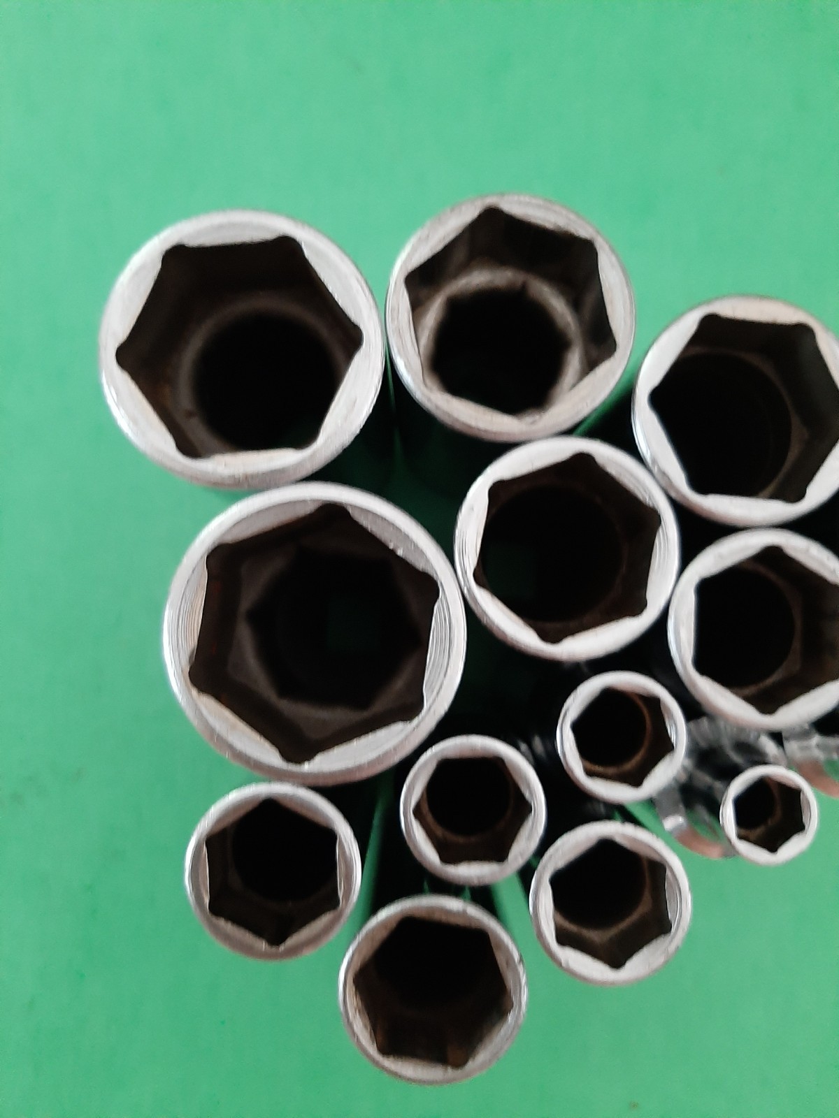 Snap-on 1/2″ Drive 14PC SAE 6PT Point Deep Socket Set 3/8″ to 1-1/4″ (no 1-1/8)