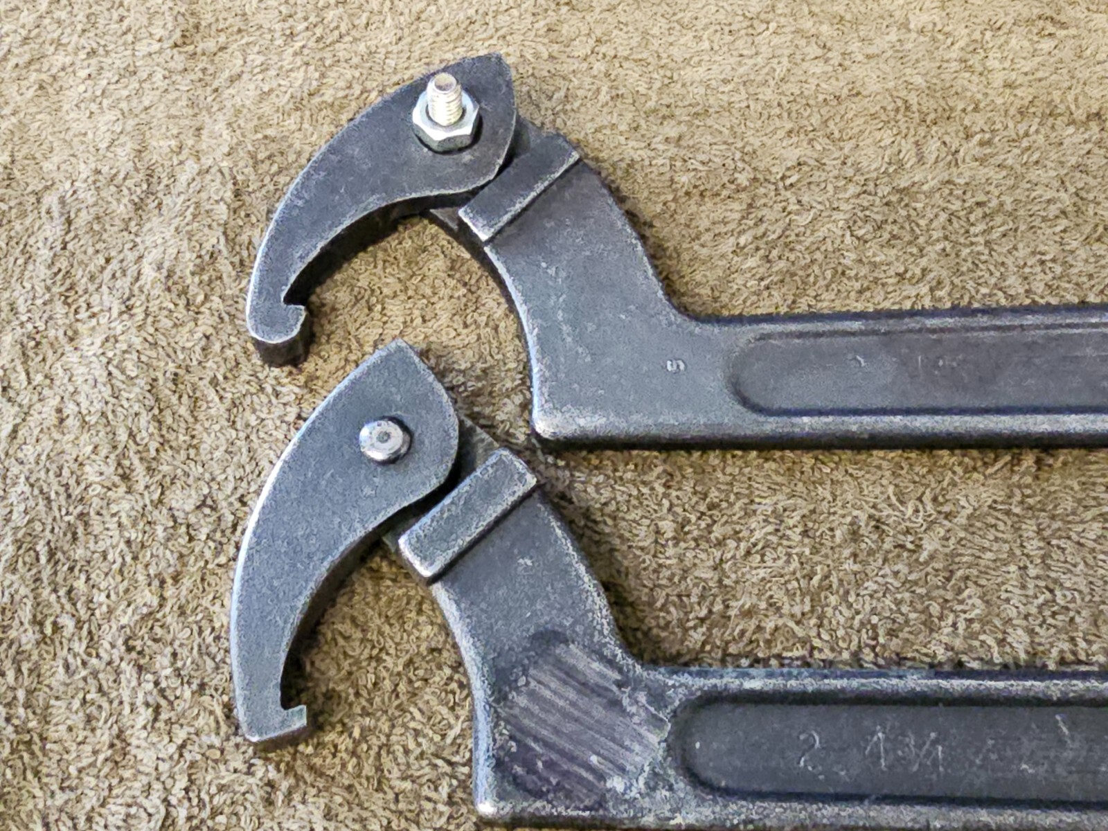 2 ProAmerica Pro America Adjustable Spanner Wrench 2 4-3/4″ 9103 USA