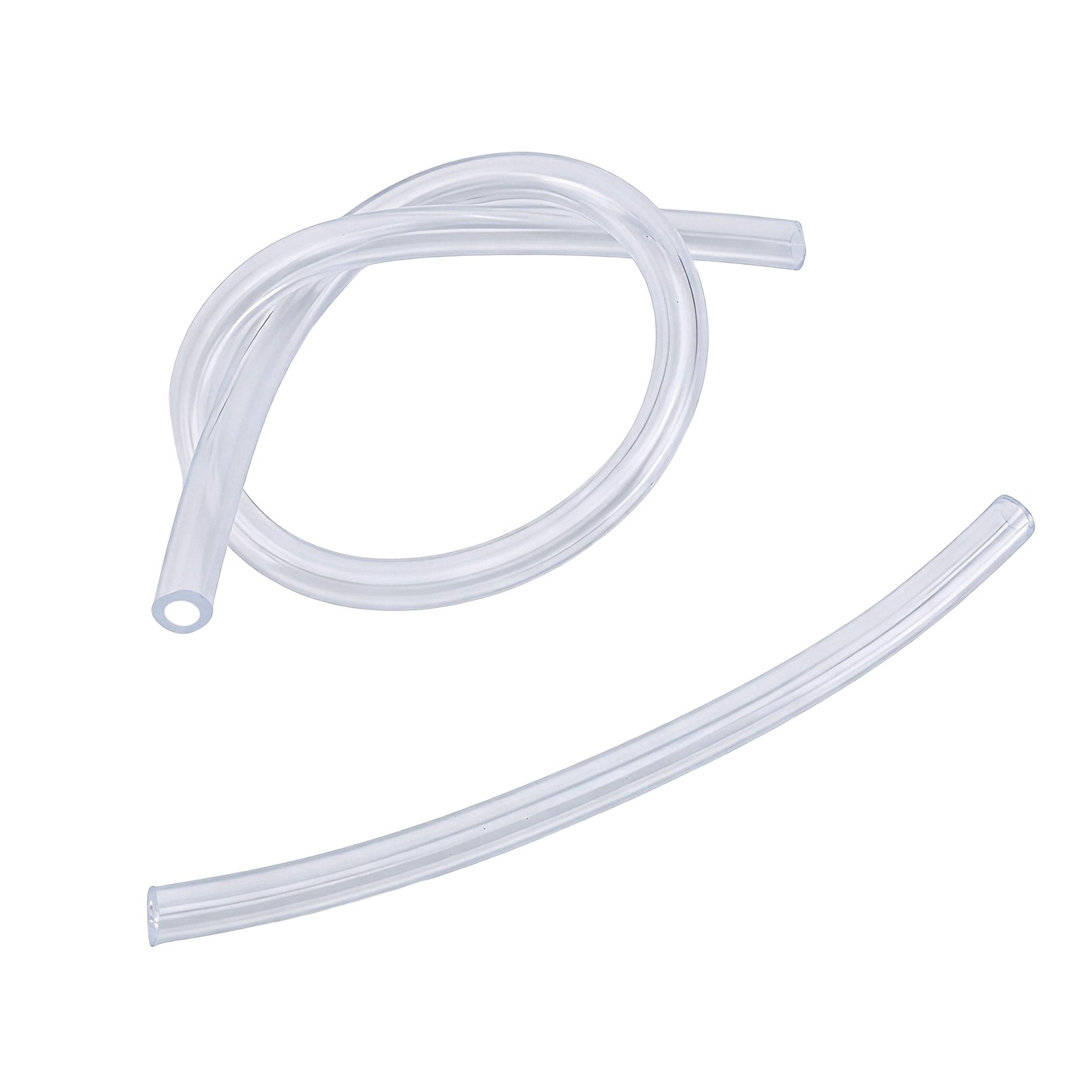 6 PCS Brake Bleeder Hose, One Way Check Valve Tube Bleeding Tool Kit Silver