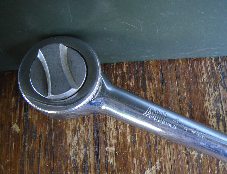 Thorsen Wrench 3/8″ Drive Ratchet Allied ~ ~ Round Head Chrome Vanadium