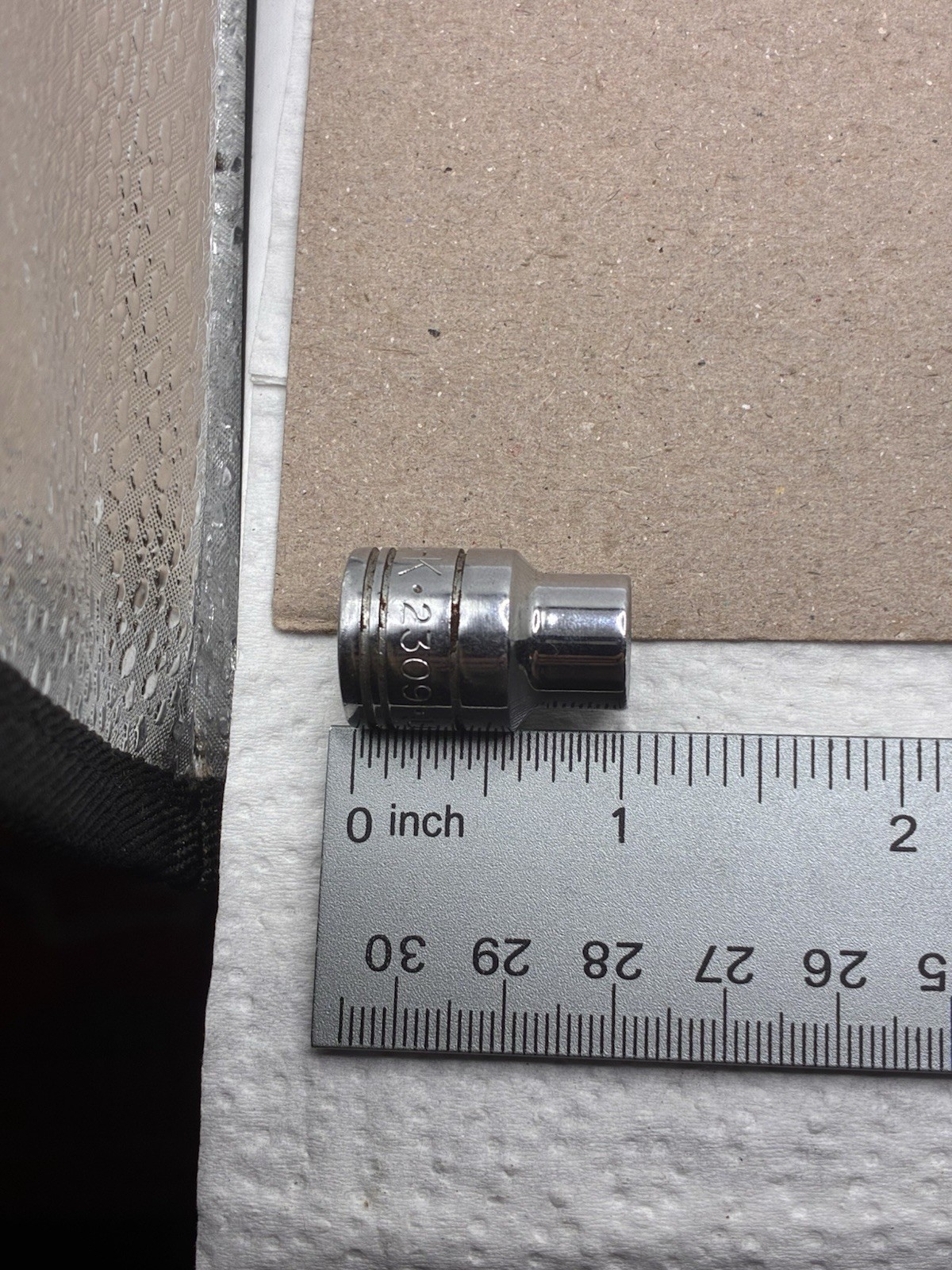 S-K Tools 9mm 12 Point 3/8” Drive Socket Made In USA 2309