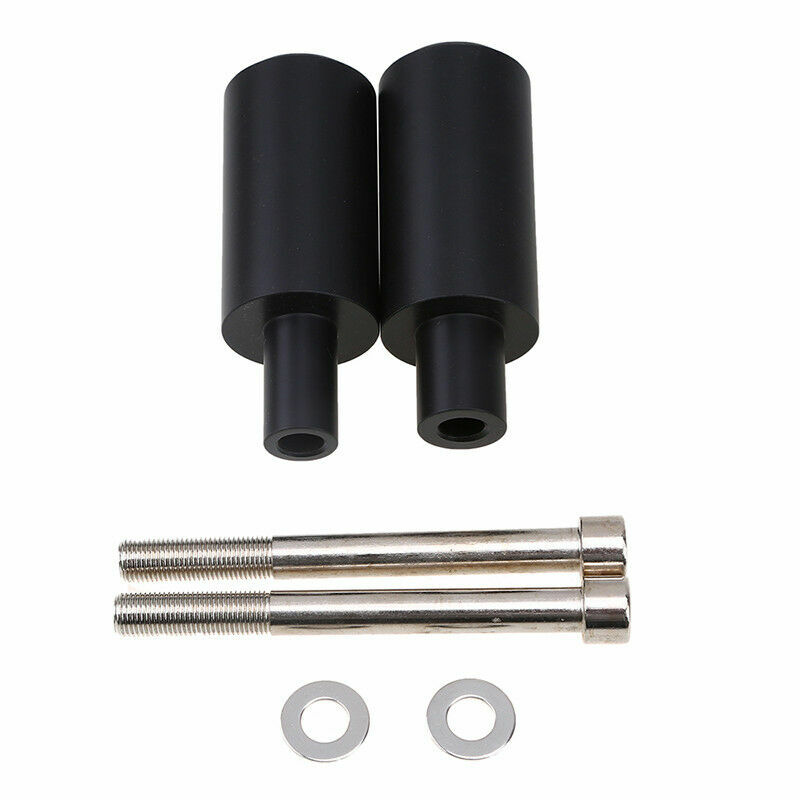 1Pair Frame Sliders Crash Protector Delrin Black For Honda CBR600RR F5 2003-2006