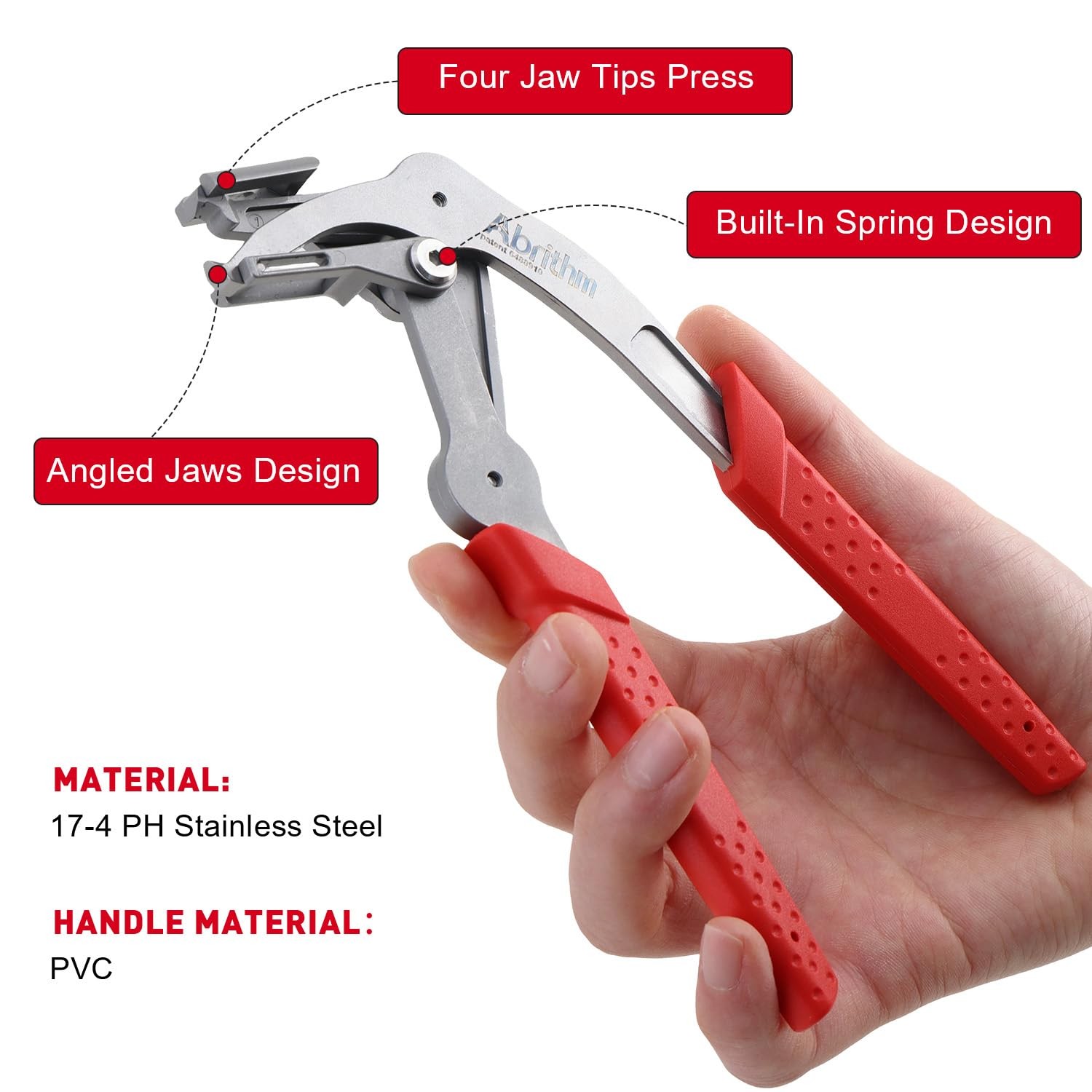 Car Clip Pliers, Professional Auto Removal Pliers Tool, Panel Red