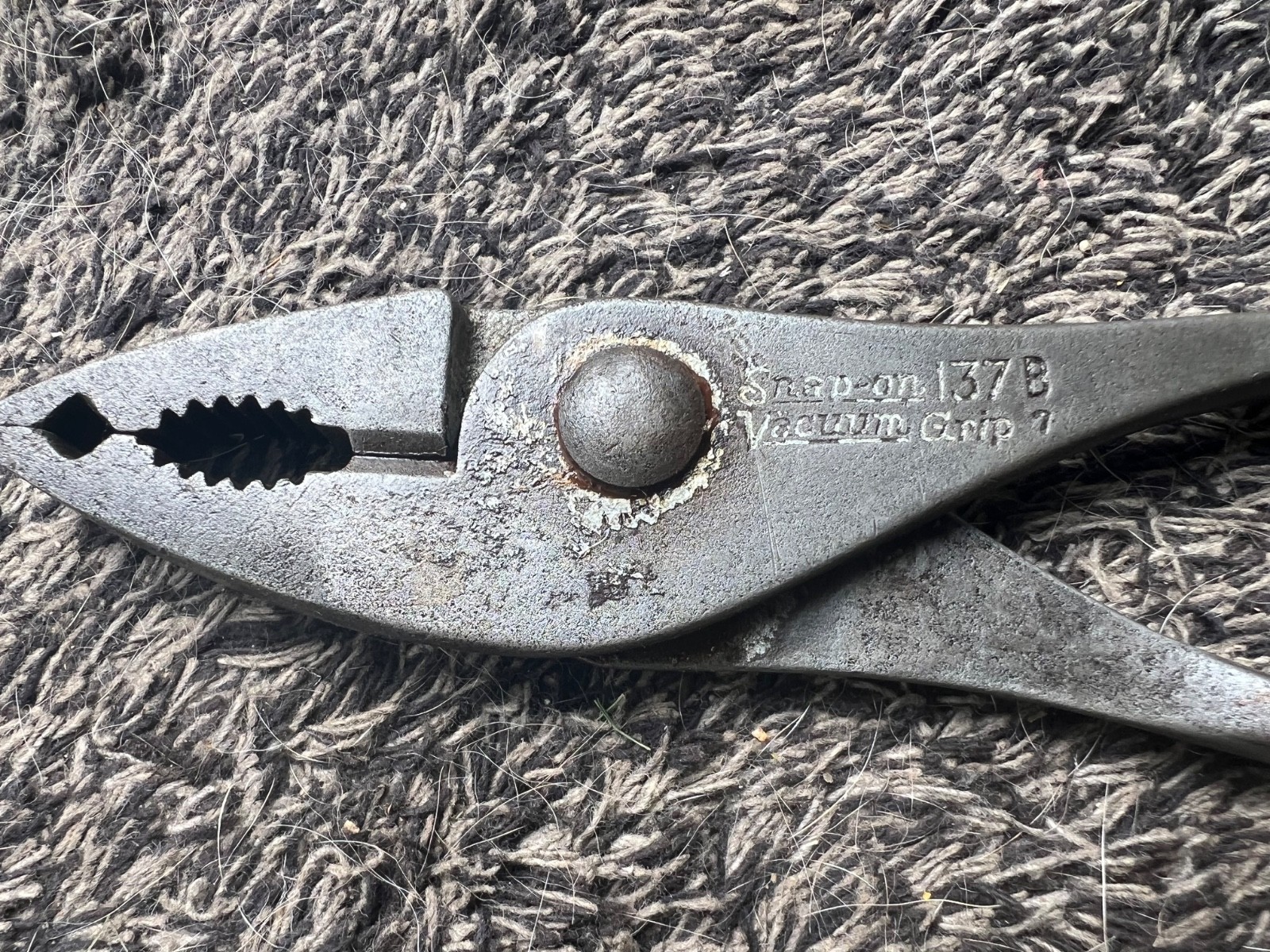 intage 1963 SNAP ON Tools Slip Joint Cutters / Pliers NO. 137B USA