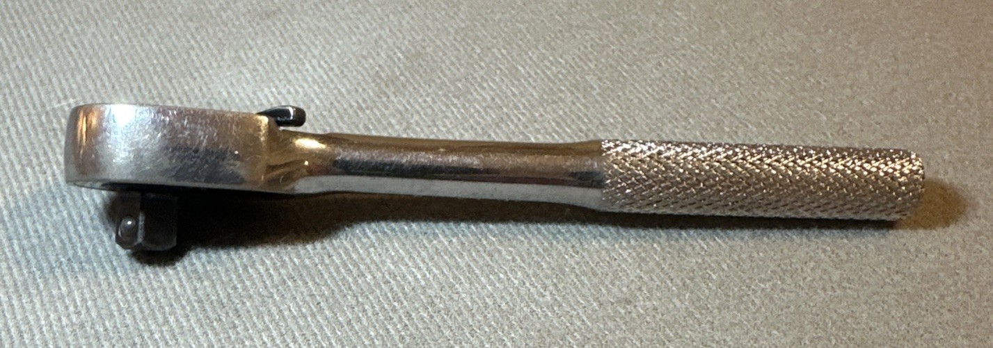 MAC Tools MR5 5″ Long 1/4″ Drive Knurled Handle Ratchet USA