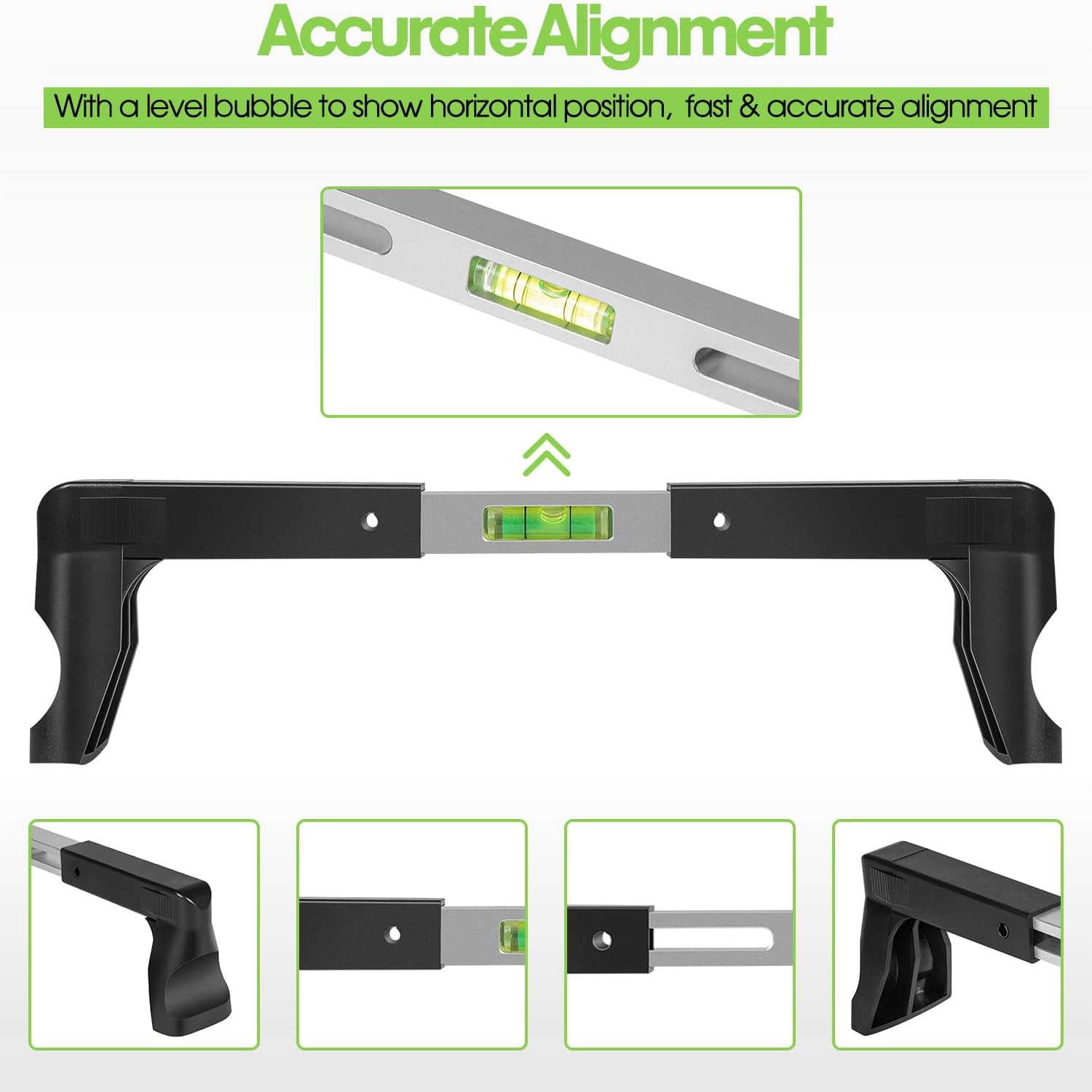 Steering Wheel Level Alignment Tool 270mm-340mm for Passenger Cars,Vans & Trucks