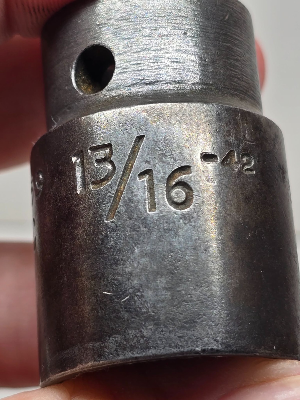 Wright Tools 1/2″ Drive Chrome Shallow 12 Point 13/16″ Socket Part# S-159