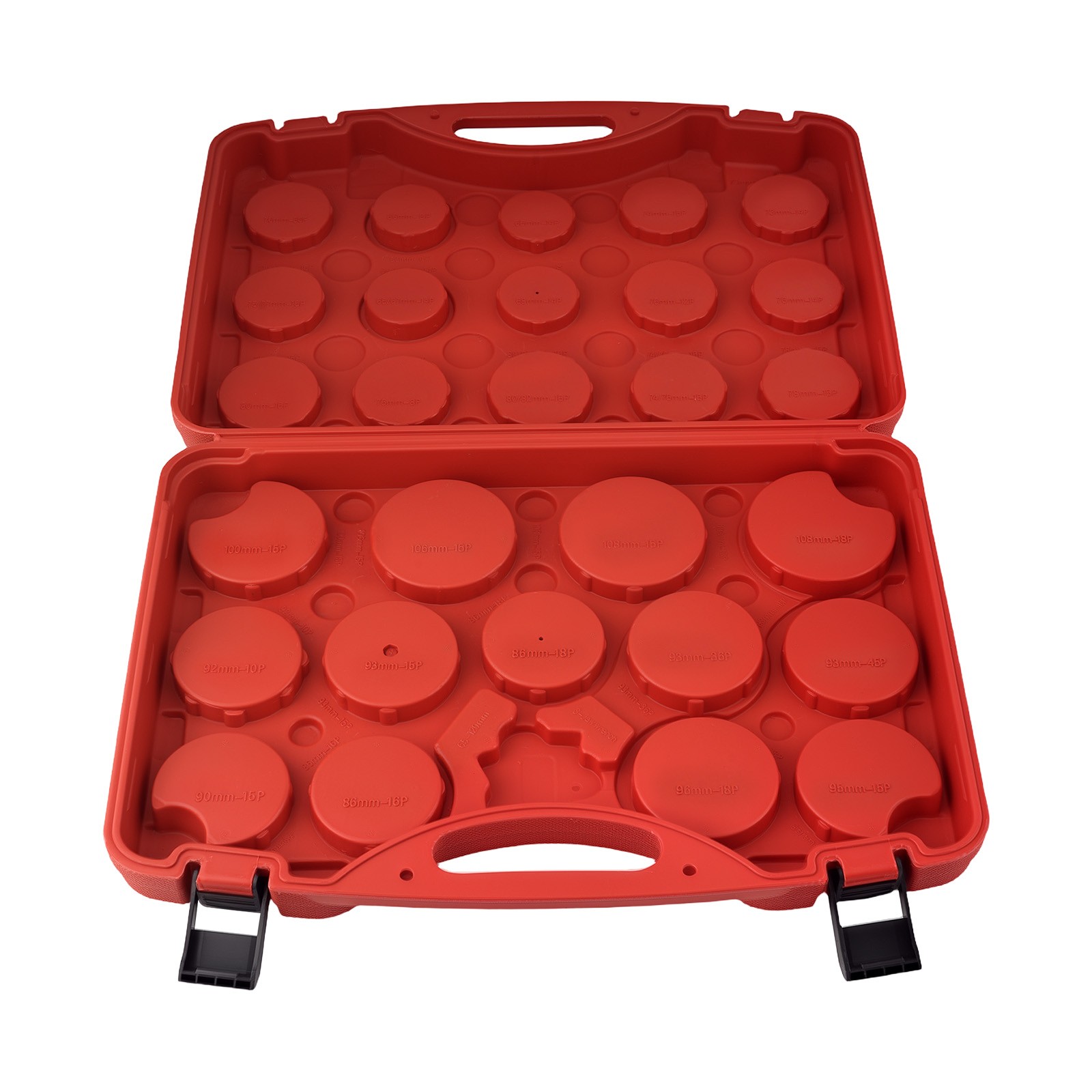 30 Piece Oil Filter Socket For Auto Vehicle Removal Tool Kit Set W/Case