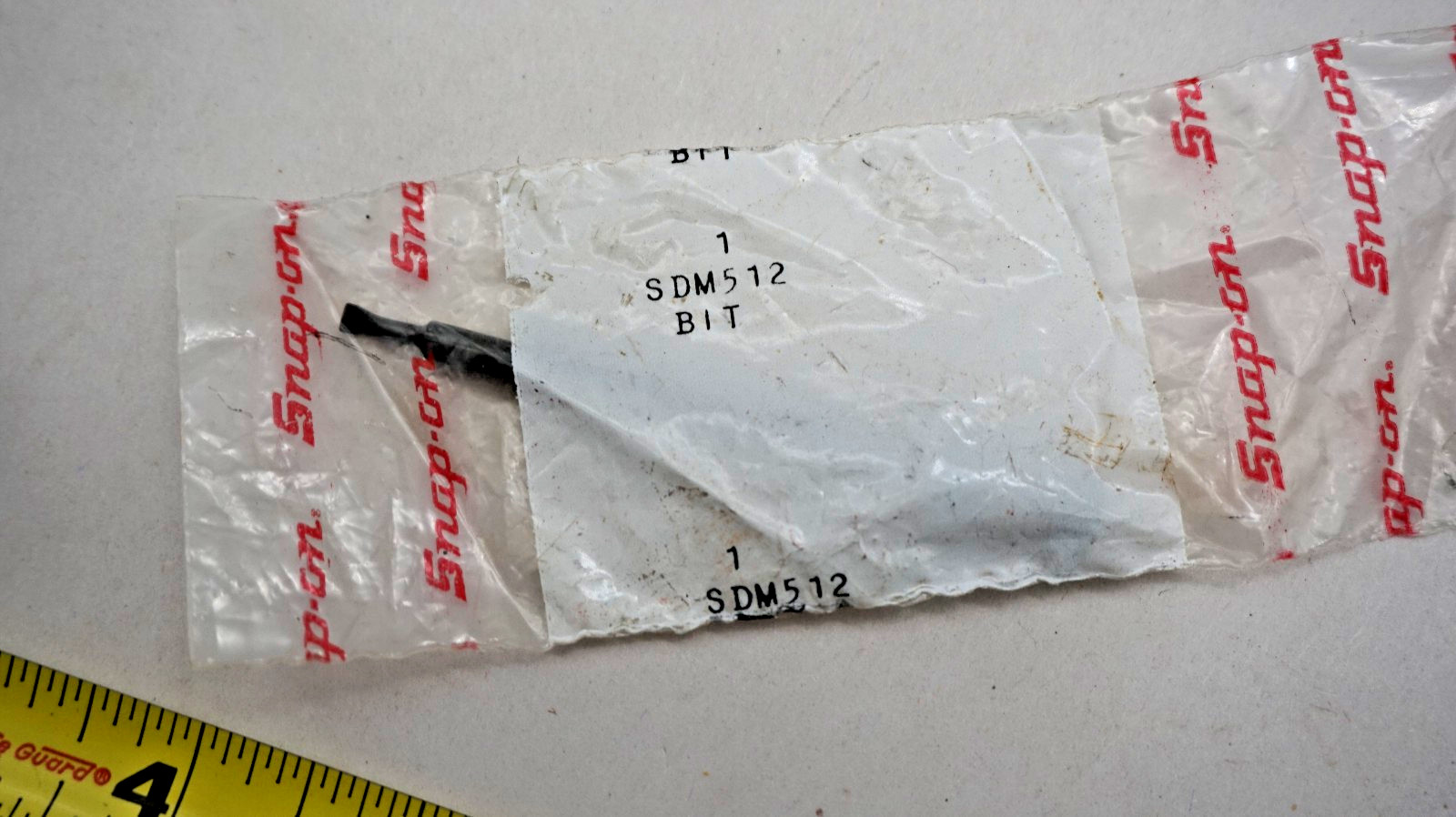 Snap-on SDM512 Bit 3.5″ long 1/4 drive flat blade free ship USA