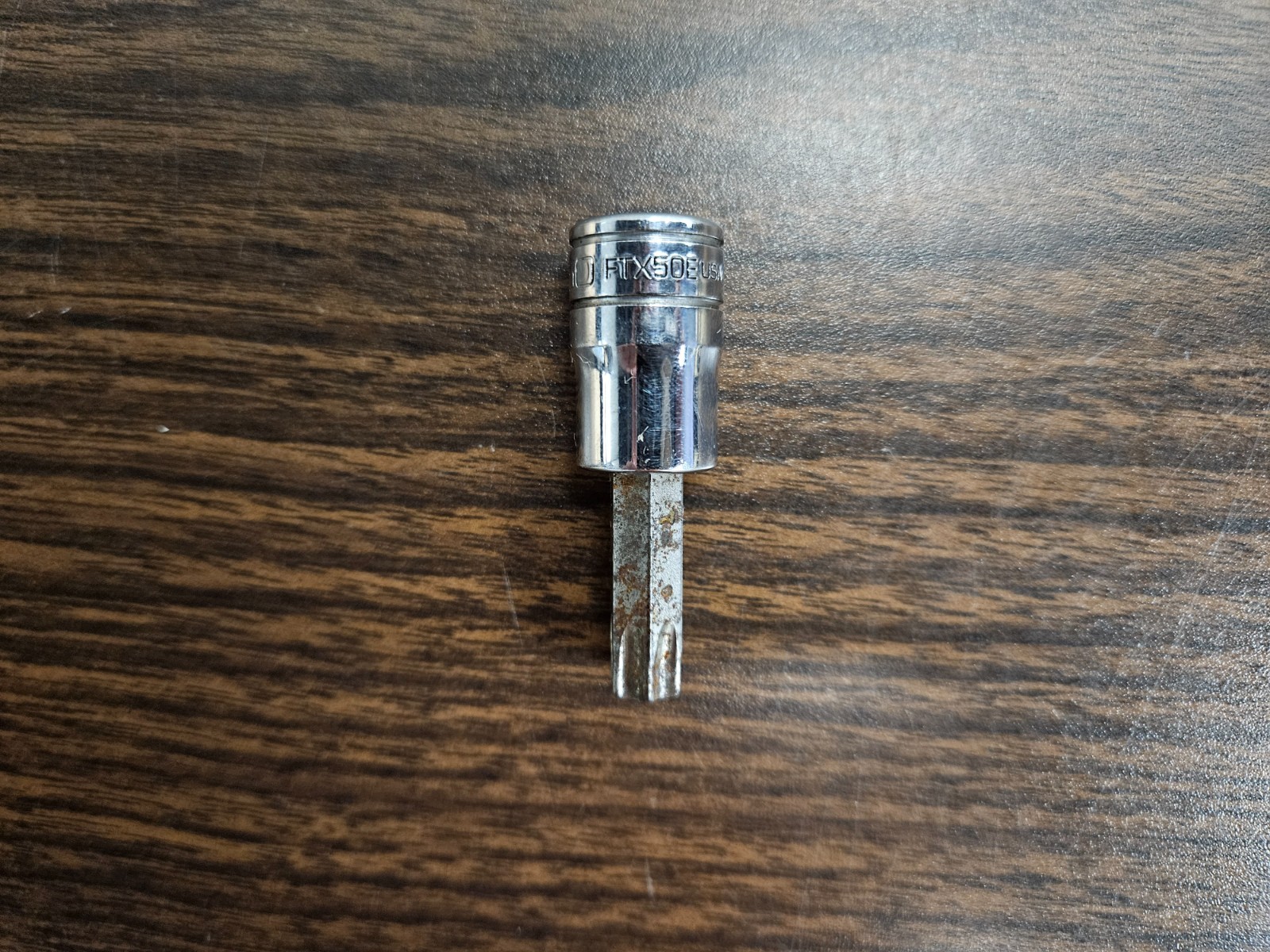 Snap-On FTX50E 3/8″ Drive T50 Torx Bit Driver Socket USA