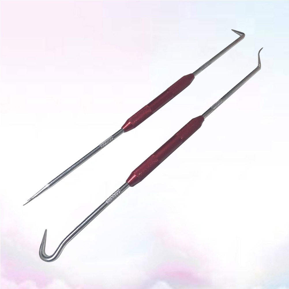 2pcs Oil Seal Pullers Car Gasket O-Ring Aluminum Alloy Handle Sealer Remover