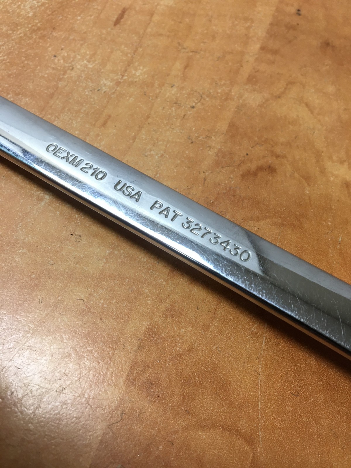 Snap-on OEXM210 21mm Combination Wrench Standard 12 Point