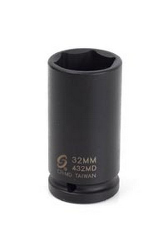SUNEX 3/4″ Dr. 32mm Deep Impact Socket SUN432MD