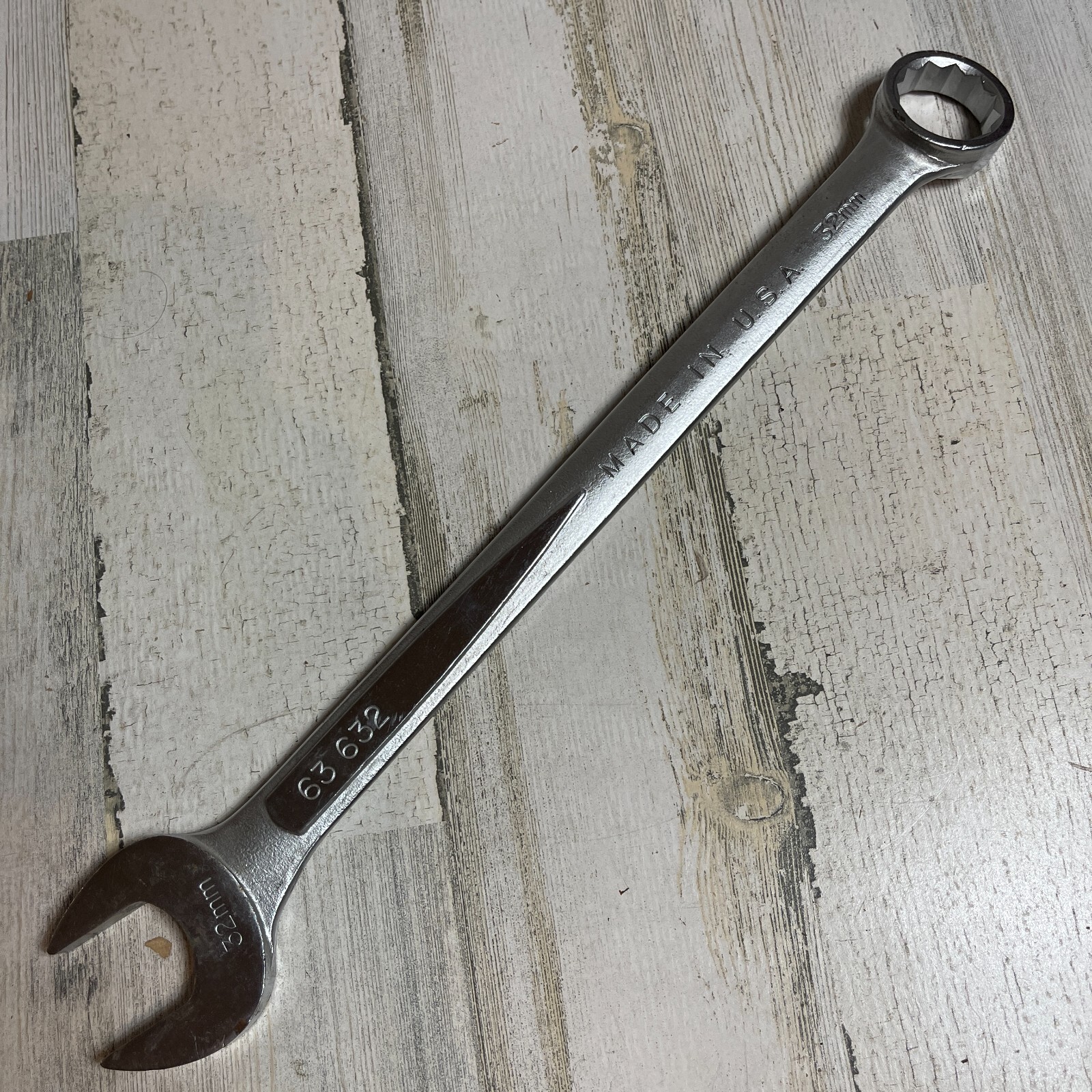EASCO 32MM COMBINATION WRENCH 63632 CAR & TRUCK REPAIR HAND TOOL FORGED ALLOY