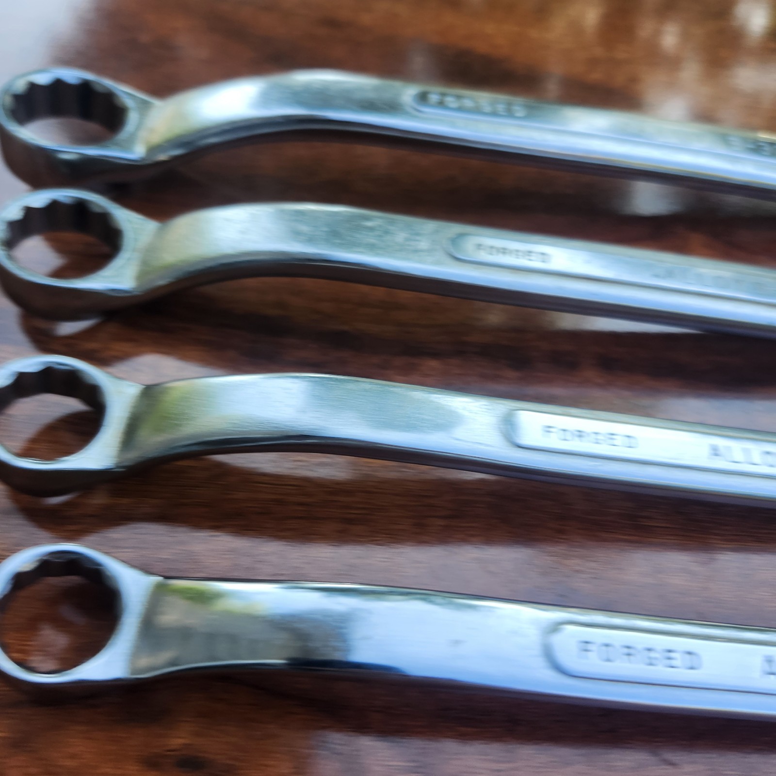 SK Tools 5/8” to 1″ Offset Box End Wrench 4Pc Set B2024 2224 2628 3032Forged USA
