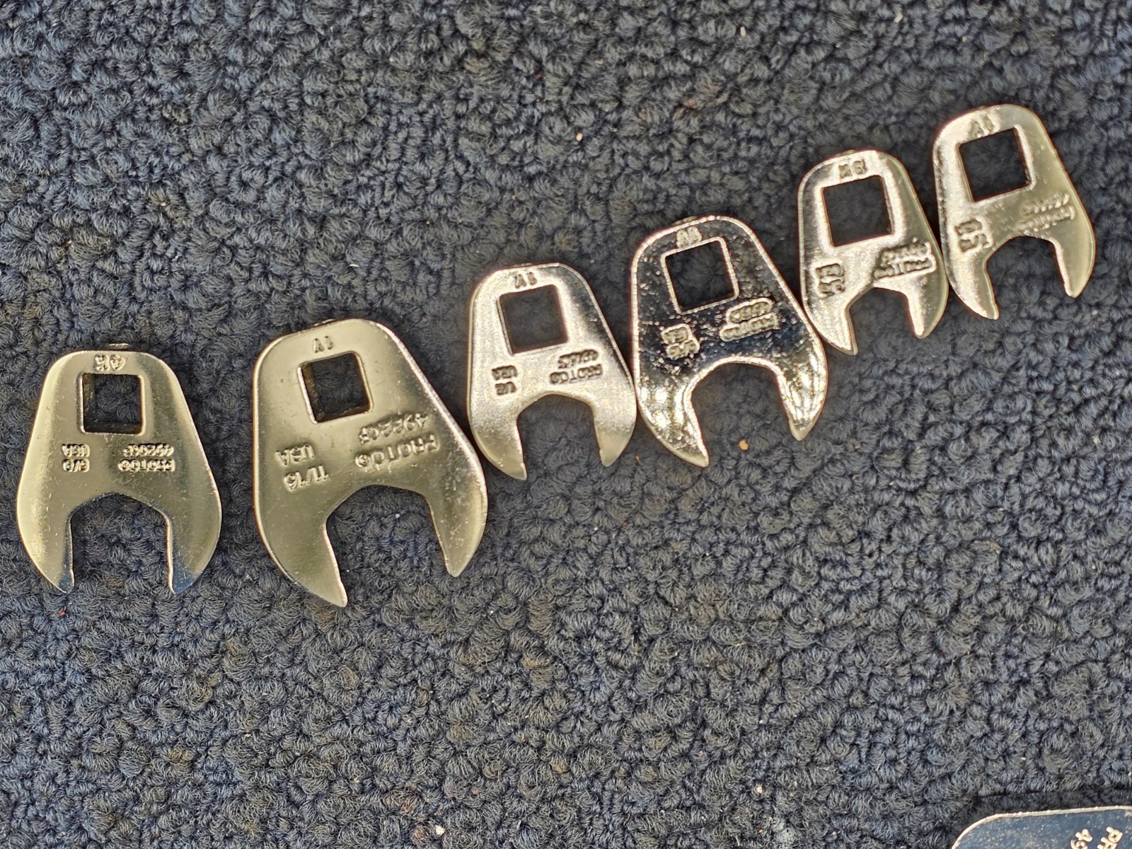 (20 PIECES) Proto Metric Crowfoot Wrench 7/16″-1-9/16″