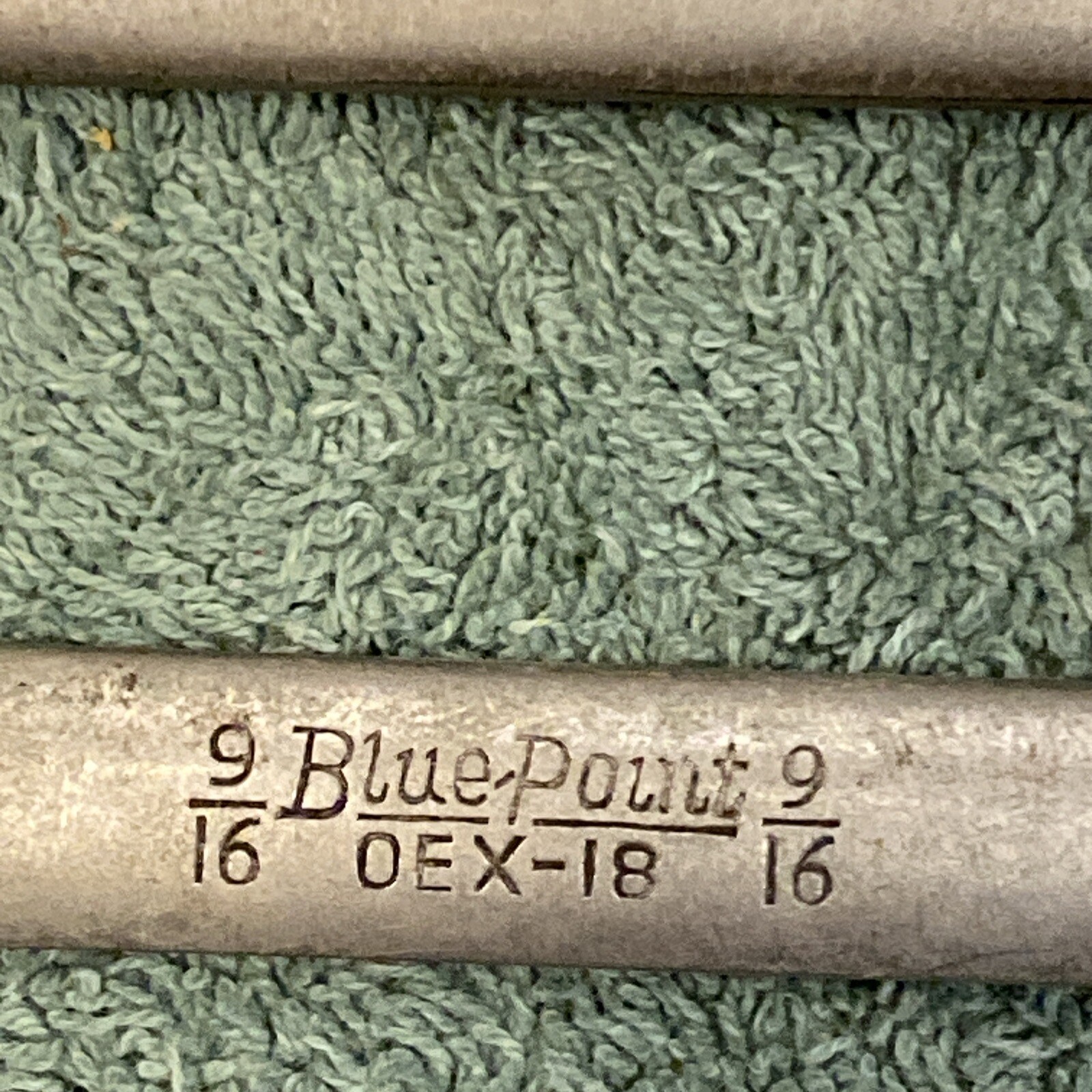 Vintage Blue Point Combination Wrench Set Of 4, 12-Point 9/16” To 1” USA