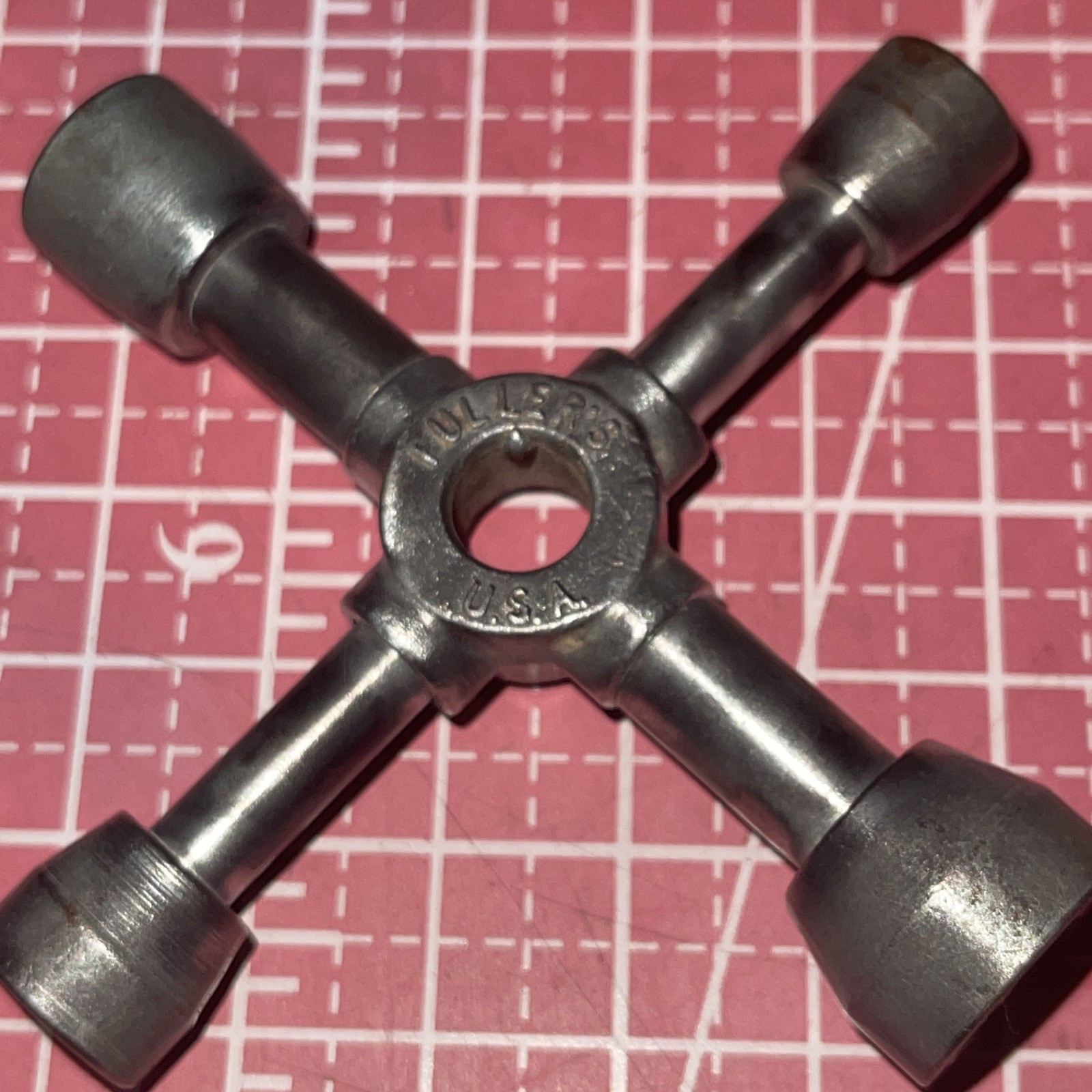 2 Fuller ‘s USA 4 way SAE 6 Point Socket Wrench Set 1/2 – 3/16 Pocket Nice Rare