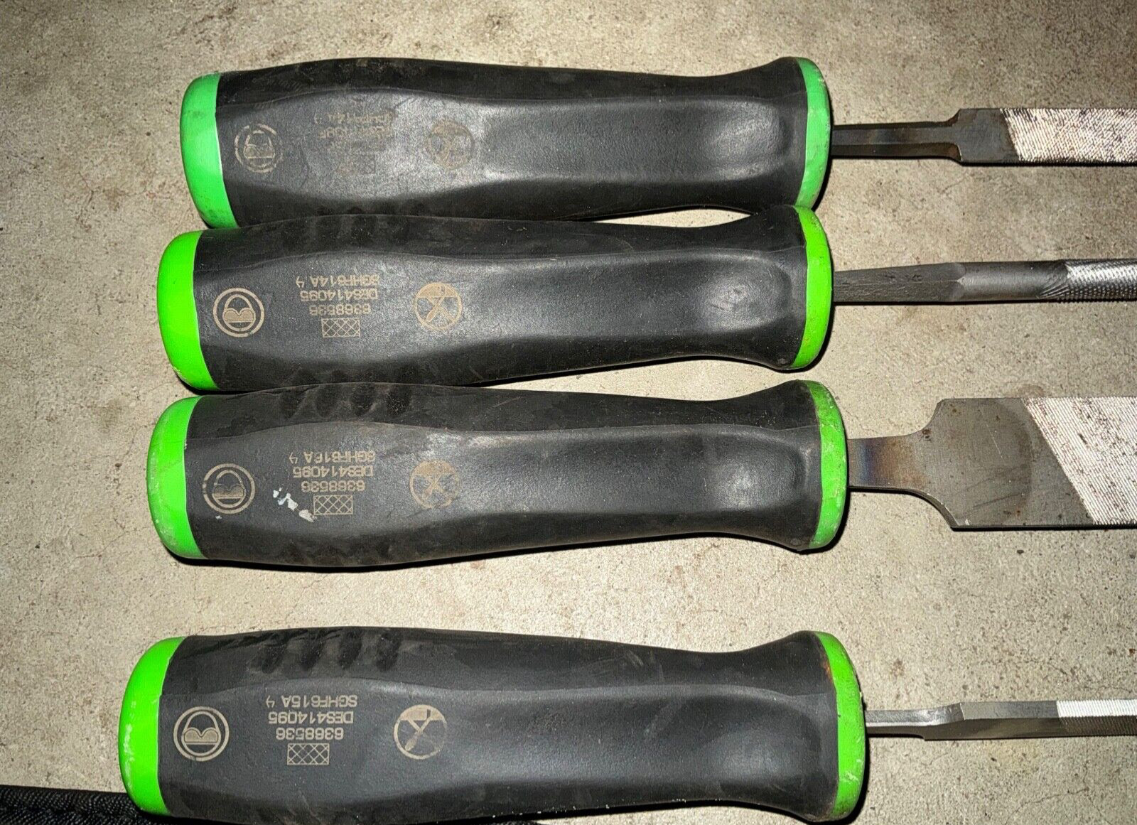 Snap-On Tools USA SGHBF500A Mixed File Set (1) Triple Square (2) Mill (1) Round