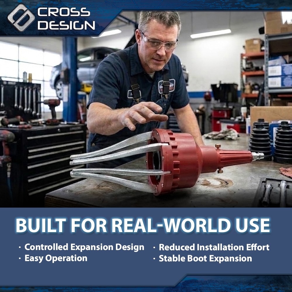 Pneumatic CV Joint Boot Spreader Expander Universal Install Installation Tool