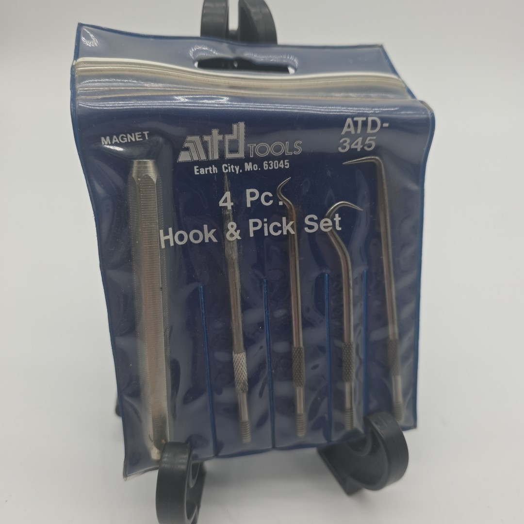 ATD tools ATD-345 4 Pc Hook And Pick Set New