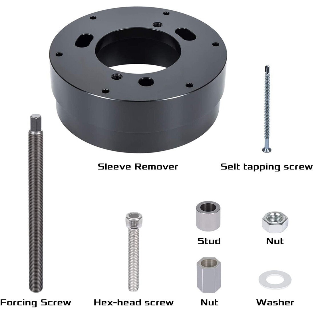 4918991 Crankshaft Front Seal Tool&Wear Sleeve Remover/Installer for ISX12,ISX15