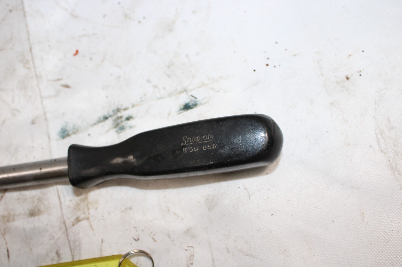 Snap on F50 Rare Hard Handle 3/8″ Socket Driver Extension engraved handle