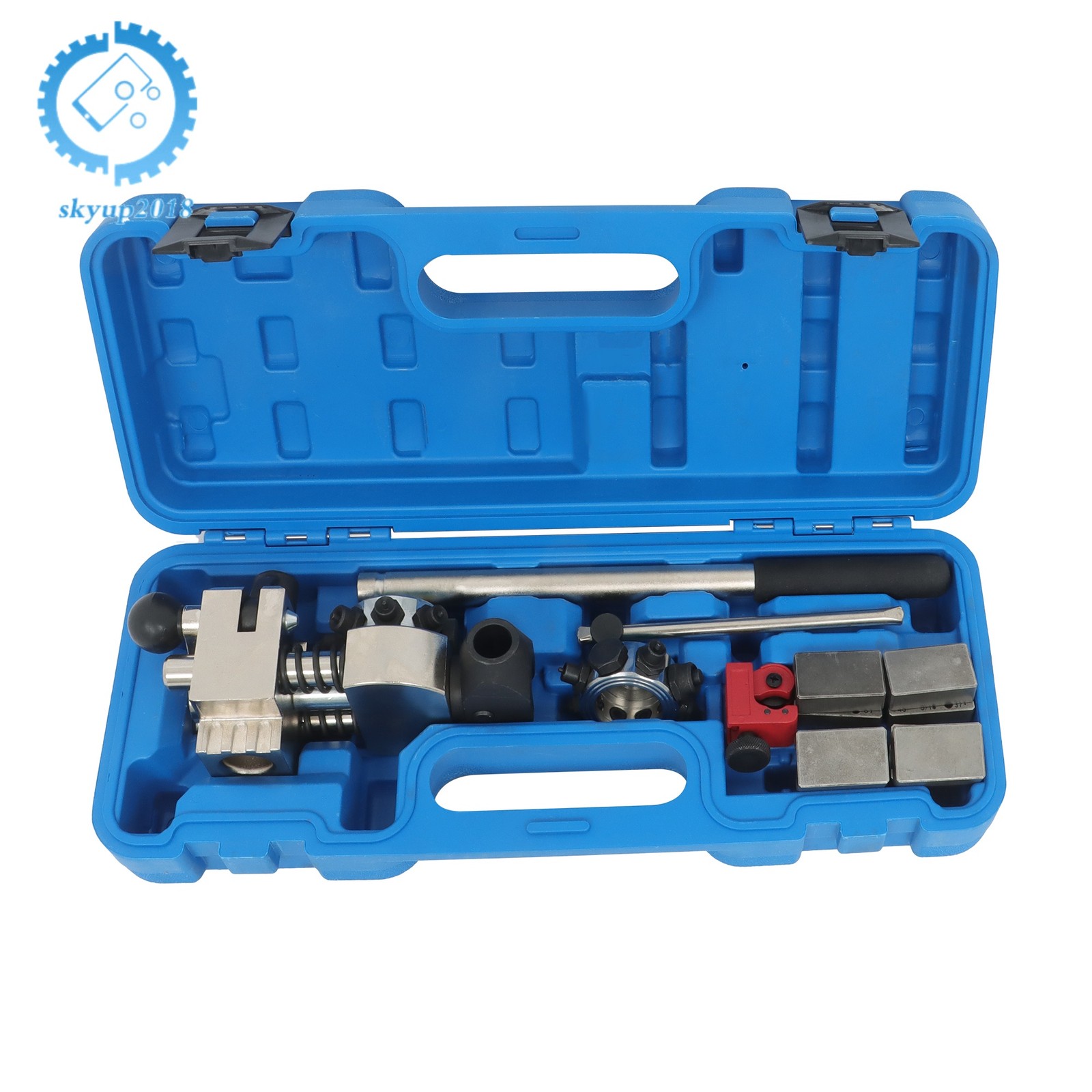 Single Double 45° 37° Bubble Flares 3/16″-3/8″ Tubes Brake Line Flaring Tool Kit