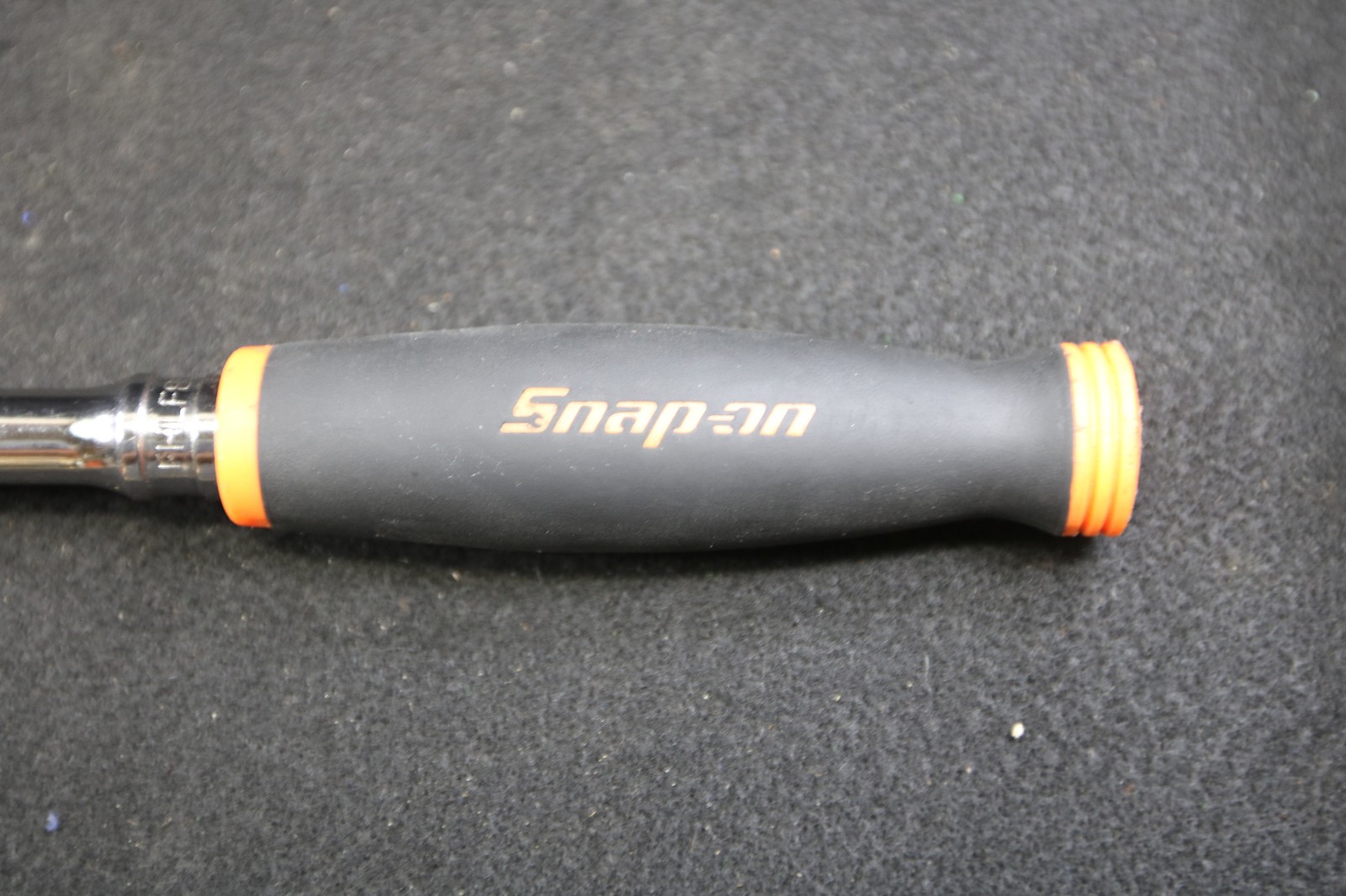 Snap On Tools FHLF80A 3/8″ Drive Dual 80 Long Orange Handle Flex Head Ratchet