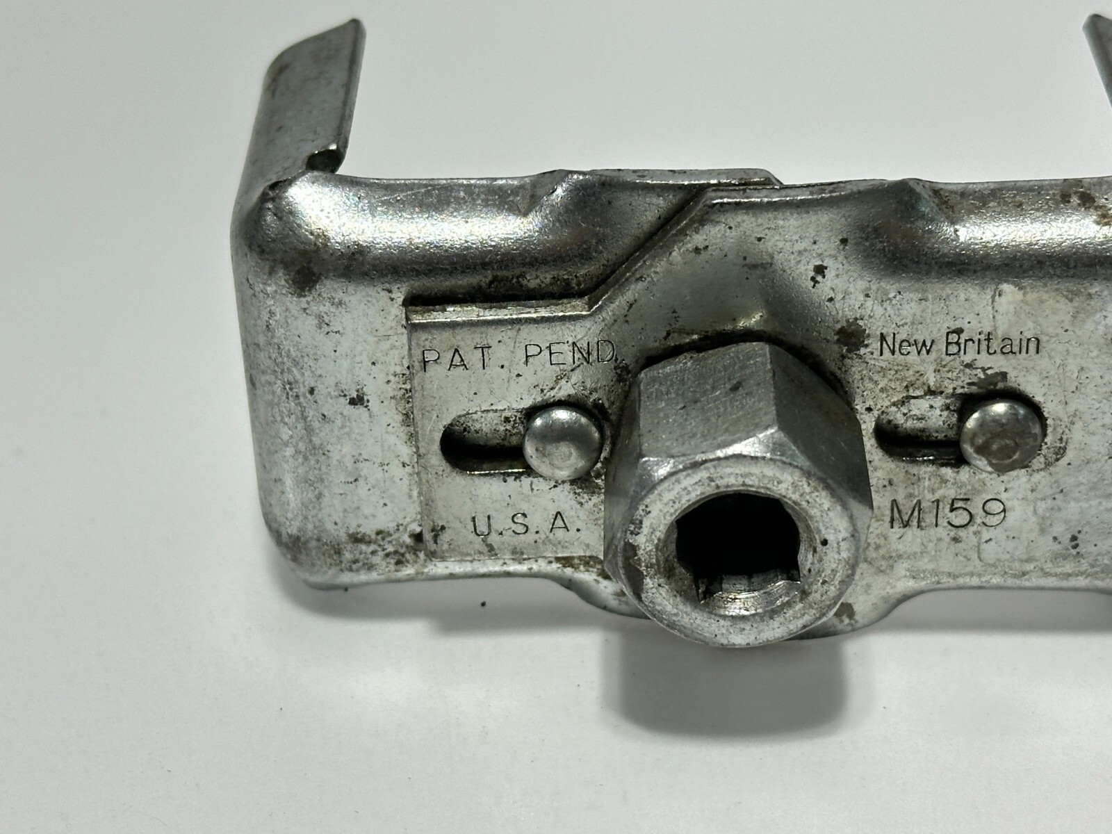New Britain Tools USA M159 2-Jaw Metal Oil Filter Wrench, Vintage