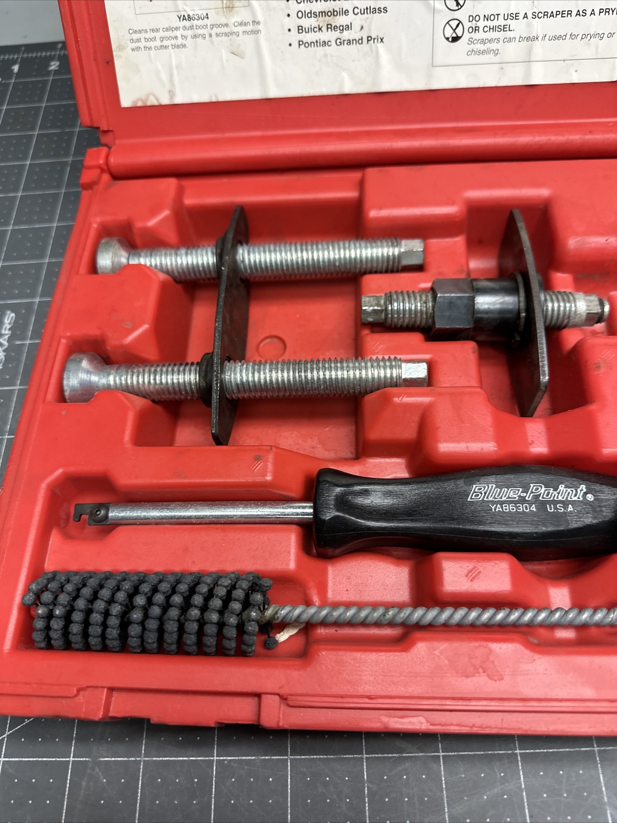 Blue Point Brake Resetting Gauge YA2780 (vv24