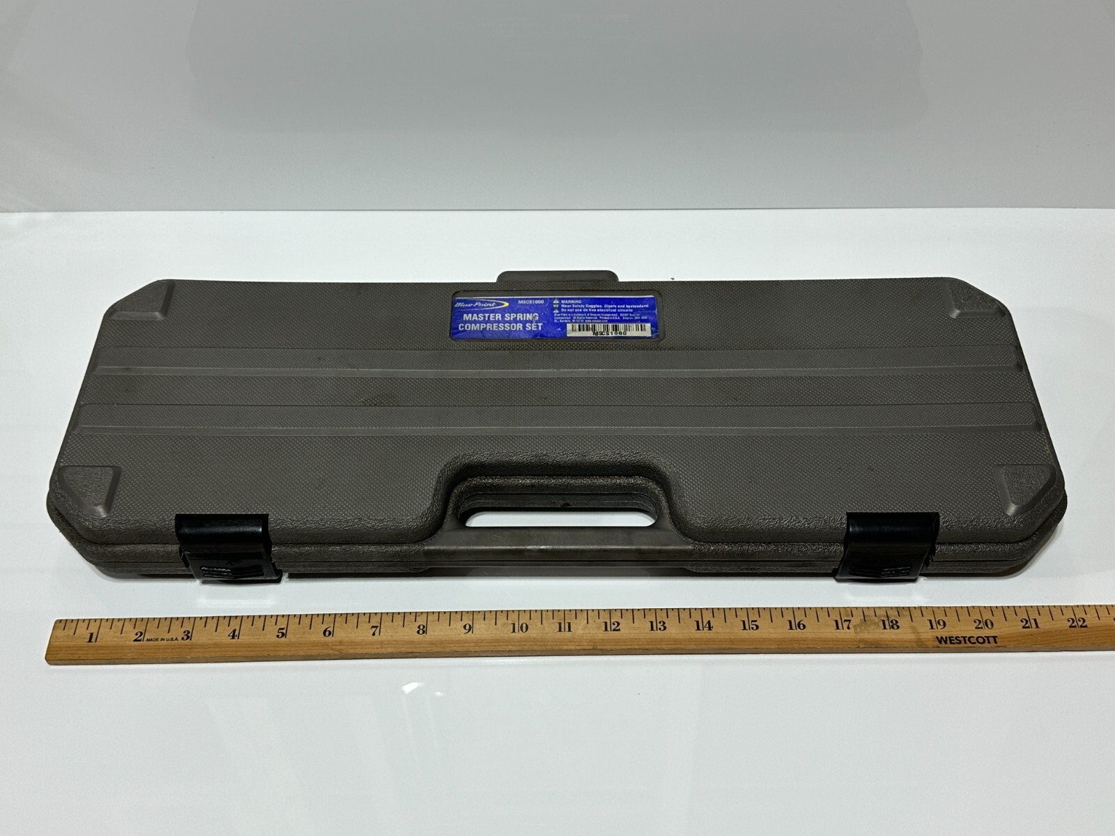 Blue Point Tools MSCS1000 Master Spring Compressor Set in Hard Case